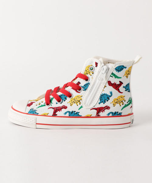 CONVERSE（コンバース）の「CONVERSE(コンバース)  ALLSTAR DINOSAUR 15cm-19cm（スニーカー・キッズ・ホワイト・16cm/15cm/17cm/19cm/18cm）」の4枚目の写真