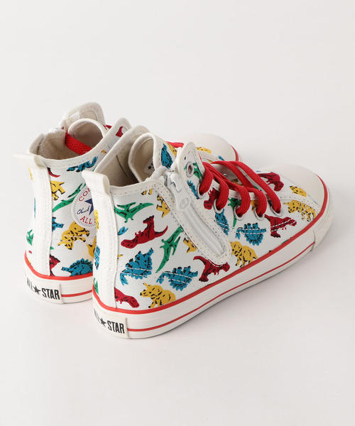 CONVERSE（コンバース）の「CONVERSE(コンバース)  ALLSTAR DINOSAUR 15cm-19cm（スニーカー・キッズ・ホワイト・16cm/15cm/17cm/19cm/18cm）」の2枚目の写真