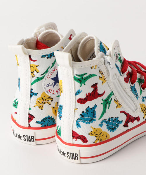 CONVERSE（コンバース）の「CONVERSE(コンバース)  ALLSTAR DINOSAUR 15cm-19cm（スニーカー・キッズ・ホワイト・16cm/15cm/17cm/19cm/18cm）」の6枚目の写真