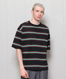 H　BEAUTY&YOUTH UNITED ARROWS | ＜H＞BORDER CREW NECK SHORT SLEEVE PULLOVER/プルオーバー(Tシャツ/カットソー)