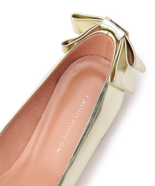 DRESSTERIOR（ドレステリア）の「◆FABIO RUSCONI バックリボンパンプス（パンプス・レディース・ホワイト・24/23.5/22.5/23cm）」の7枚目の写真