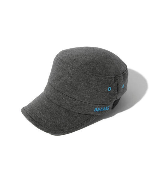 BEAMS(ビームス)の「BEAMS / リブ切替 ワーク キャップ(キャップ・メンズ・ライトグレー/ブラック/オリーブ/ネイビー/チャコールグレー/インディゴブルー・ONE SIZE)」の3枚目の写真