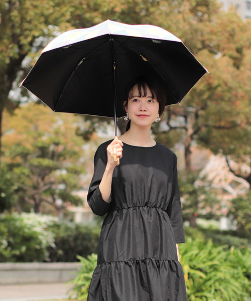 SESTO（セスト）の「ab19ss/幾何学模様 バンブーハンドル晴雨