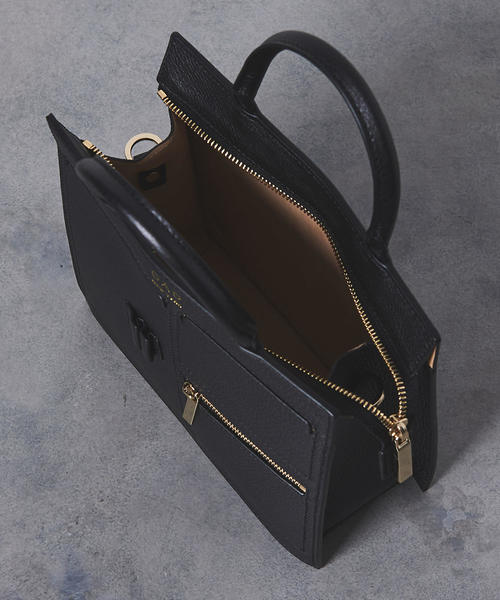 OAD NEW YORK(オーエーディーニューヨーク)の「<OAD NEW YORK>MINI KITZIP SATCHEL バッグ△(ショルダーバッグ・レディース・レッド/ゴールド/ブラック・FREE)」の15枚目の写真