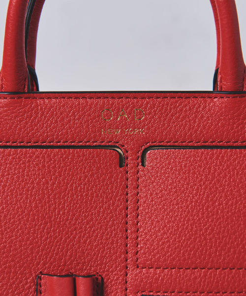 OAD NEW YORK(オーエーディーニューヨーク)の「<OAD NEW YORK>MINI KITZIP SATCHEL バッグ△(ショルダーバッグ・レディース・レッド/ゴールド/ブラック・FREE)」の17枚目の写真