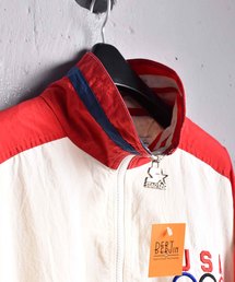 【新品タグ付き】STARTER USA オリンピックブルゾン　ナイロンジャケット 90s STARTER ATLANTA OLYMPIC Team USA