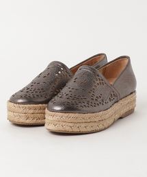 ナチュラライザー/N532F4808/リゾート感 レーザーカット 厚底/エスパドリュー