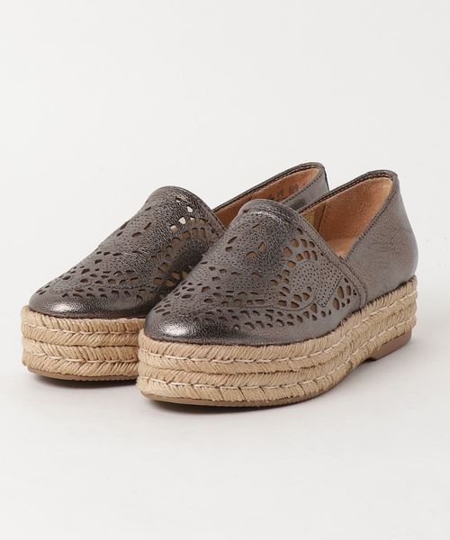 Naturalizer (ナチュラライザー)の「ナチュラライザー/N532F4808/リゾート感 レーザーカット 厚底/エスパドリュー(サンダル・レディース・ゴールド/ブロンズ・70/60/65/75/55)」の1枚目の写真