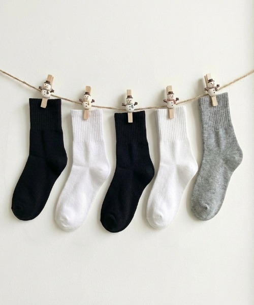 WYTHE（ワイス）の「レディース ソックス ロークルー（5足セット）（ソックス/靴下・レディース・A/B/C/D/E/F/G/H/I/J/K/L・ONE SIZE）」の9枚目の写真