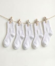 WYTHE（ワイス）の「レディース ソックス ロークルー（5足セット）（ソックス/靴下）」