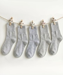 WYTHE（ワイス）の「レディース ソックス ロークルー（5足セット）（ソックス/靴下）」