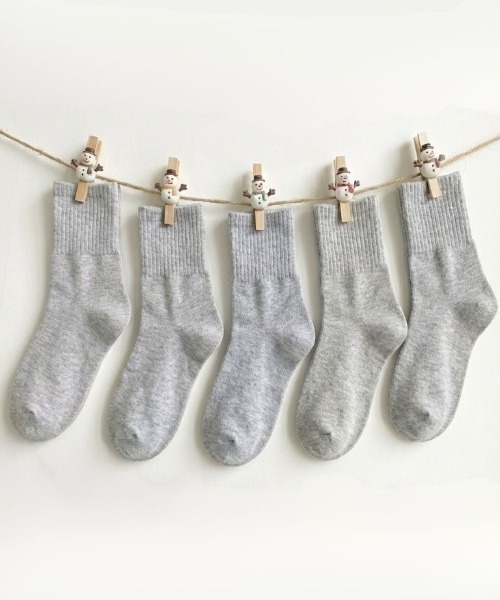 WYTHE（ワイス）の「レディース ソックス ロークルー（5足セット）（ソックス/靴下・レディース・A/B/C/D/E/F/G/H/I/J/K/L・ONE SIZE）」の12枚目の写真