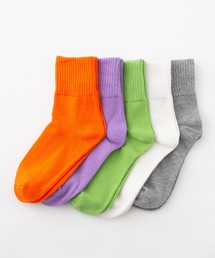 WYTHE（ワイス）の「レディース ソックス ロークルー（5足セット）（ソックス/靴下）」