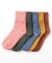 WYTHE（ワイス）の「レディース ソックス ロークルー（5足セット）（ソックス/靴下）」