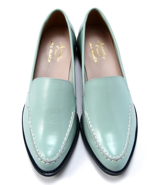 Another Edition(アナザーエディション)の「■AE×ALL/BLACK Loafeman25 ◆(その他シューズ・レディース・ライトブルー/ブラック・37/38/36)」の4枚目の写真