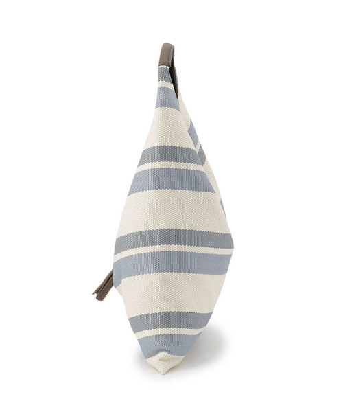 Petit Honfleur（プチオンフルール）の「ボーダー雑材トートバッグ（トートバッグ・レディース・グレー/ベージュ・フリー）」の12枚目の写真