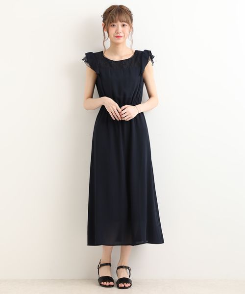 Majestic Legon マジェスティックレゴン の バックリボンマキシワンピース ワンピース Wear