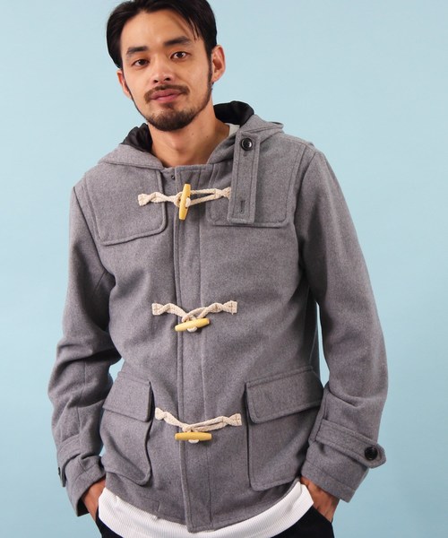 Beautiful Harmony(ビューティフルハーモニー)の「ウール メルトン ダッフルコート(ダッフルコート)」|グレー