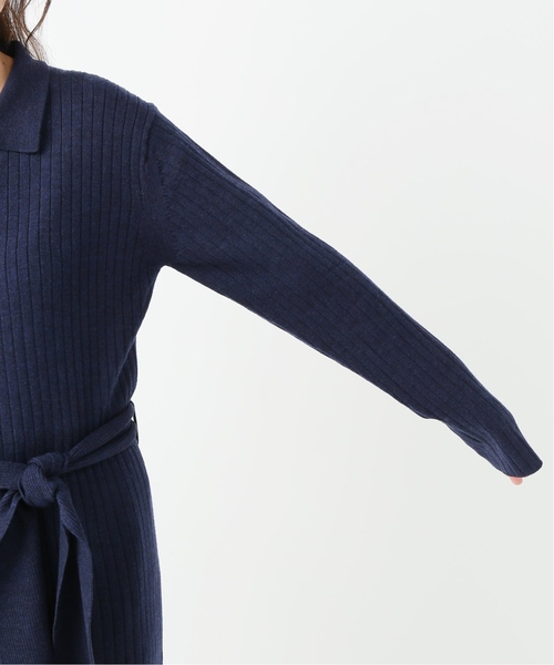 CITYSHOP（シティーショップ）の「エリツキロングカーディガン（カーディガン/ボレロ・レディース・ブルー/ボルドー・FREE）」の10枚目の写真