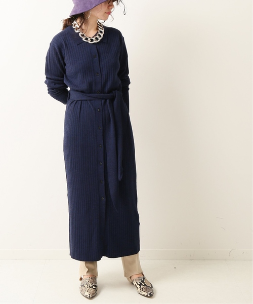 CITYSHOP（シティーショップ）の「エリツキロングカーディガン（カーディガン/ボレロ・レディース・ブルー/ボルドー・FREE）」の15枚目の写真