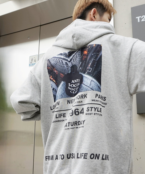 BASQUE magenta�i�o�X�N�}�[���^�j�́u�yBASQUE -enthusiastic design-�z�I�[�o�[�T�C�Y �t�H�g�v�����g�v���p�[�J�[�i�p�[�J�[�j�v�b�O���[�n���̑�2