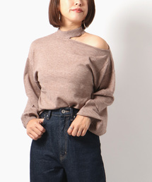 VENCEEXCHANGE | 肩開きニットプルオーバー(ニット/セーター)
