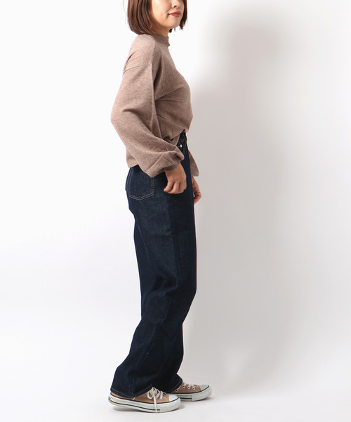 VENCEEXCHANGE（ヴァンスエクスチェンジ）の「肩開きニットプルオーバー（ニット/セーター・レディース・ブラック/ベージュ/オフホワイト・M）」の10枚目の写真