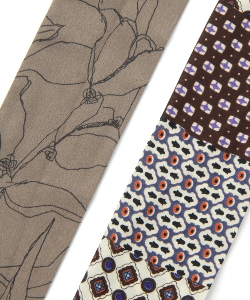 GLOBAL WORK（グローバルワーク）の「チビ柄スカーフ/858386（バンダナ/スカーフ・レディース・ネイビー/ライトグレー/ホワイト/ブラウン/ブラウン系その他6/ブラウン系その他/オフホワイト/ダークブラウン・FREE）」の13枚目の写真