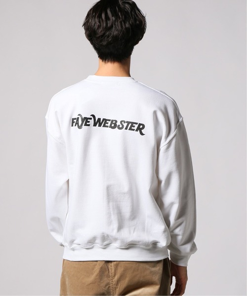 JOURNAL STANDARD(ジャーナルスタンダード)の「【FAYE WEBSTER /フェイ・ウェブスター】JS別注 Faye SMILE CREW#(スウェット・メンズ・ブラック/ホワイト・MEDIUM/X-LARGE/LARGE)」の4枚目の写真