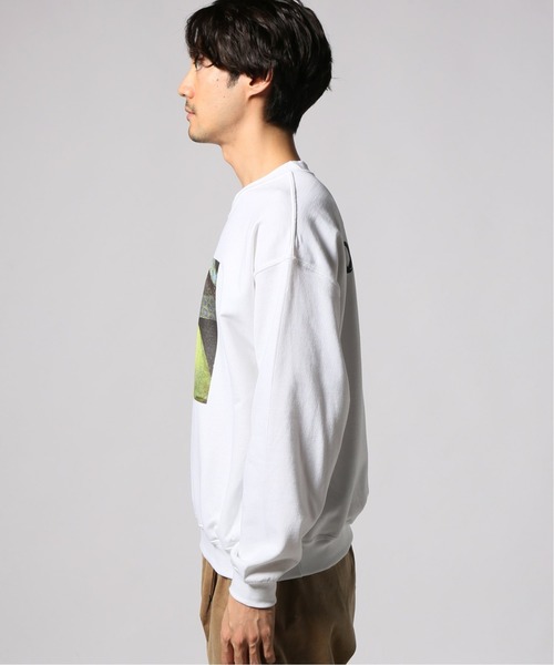 JOURNAL STANDARD(ジャーナルスタンダード)の「【FAYE WEBSTER /フェイ・ウェブスター】JS別注 Faye SMILE CREW#(スウェット・メンズ・ブラック/ホワイト・MEDIUM/X-LARGE/LARGE)」の7枚目の写真