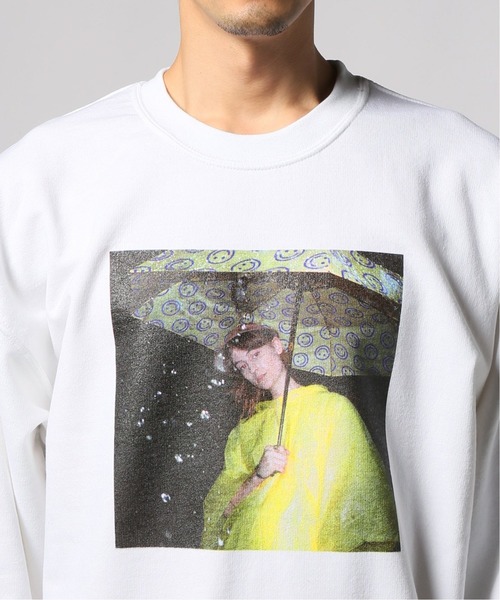 JOURNAL STANDARD(ジャーナルスタンダード)の「【FAYE WEBSTER /フェイ・ウェブスター】JS別注 Faye SMILE CREW#(スウェット・メンズ・ブラック/ホワイト・MEDIUM/X-LARGE/LARGE)」の9枚目の写真