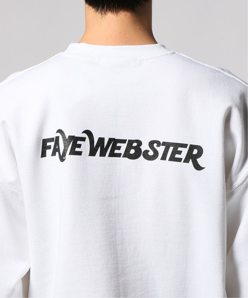 JOURNAL STANDARD(ジャーナルスタンダード)の「【FAYE WEBSTER /フェイ・ウェブスター】JS別注 Faye SMILE CREW#(スウェット・メンズ・ブラック/ホワイト・MEDIUM/X-LARGE/LARGE)」の10枚目の写真