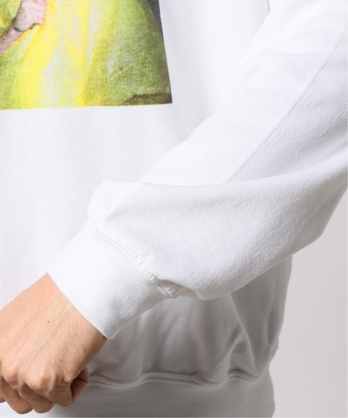 JOURNAL STANDARD(ジャーナルスタンダード)の「【FAYE WEBSTER /フェイ・ウェブスター】JS別注 Faye SMILE CREW#(スウェット・メンズ・ブラック/ホワイト・MEDIUM/X-LARGE/LARGE)」の12枚目の写真