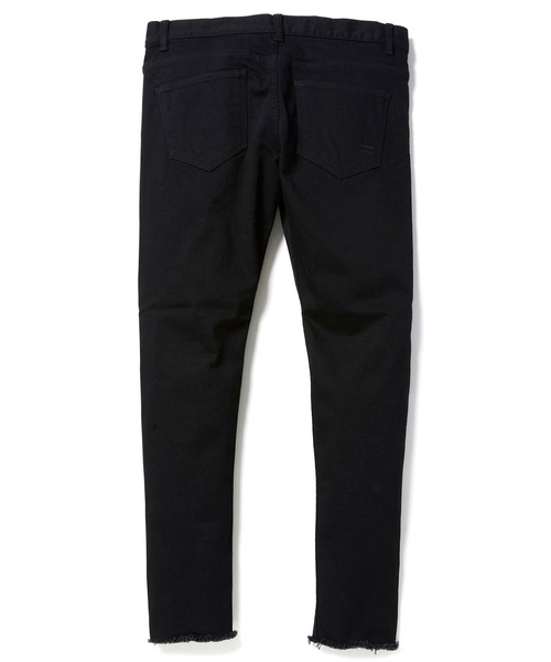 MSML（エムエスエムエル）の「GRUNGE BLACK SKINNY PANTS（デニムパンツ・メンズ・ブラック・SMALL/MEDIUM/LARGE）」の3枚目の写真