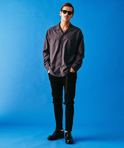 MSML(エムエスエムエル)の「GRUNGE BLACK SKINNY PANTS(デニムパンツ・メンズ・ブラック・SMALL/MEDIUM/LARGE)」の9枚目の写真