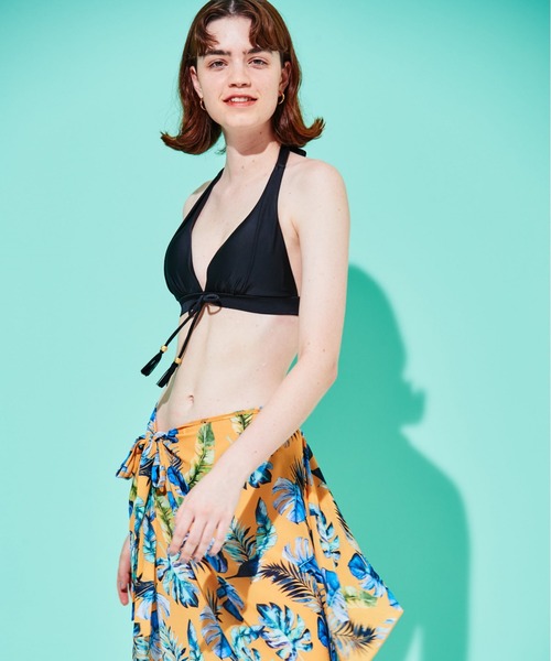 Resort 水着 San Ai 三愛水着楽園 サンアイリゾート サンアイミズギラクエン のファッション パレオワンピース 水着 San Ai Resort Resort サンアイリゾート