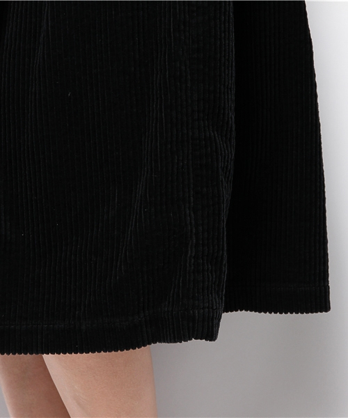 I am I （アイアムアイ）の「5Ｗ太コール       タックスカート（スカート・レディース・ホワイト/ブラック・FREE）」の8枚目の写真