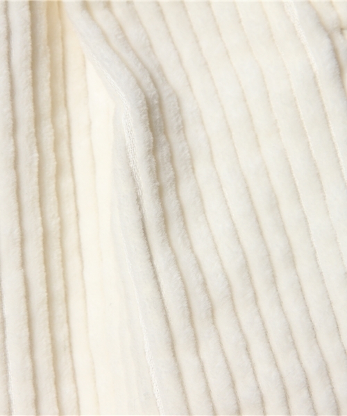 I am I （アイアムアイ）の「5Ｗ太コール       タックスカート（スカート・レディース・ホワイト/ブラック・FREE）」の11枚目の写真