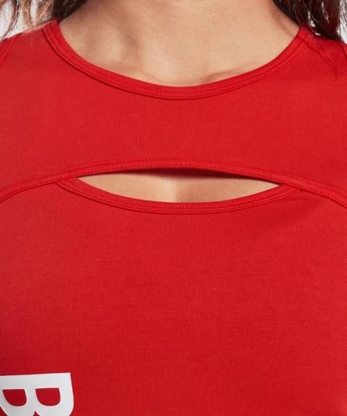 Reebok(リーボック)の「レズミルズ ボディ パンプR タンク トップ (タンクトップ・レディース・レッド・XX-SMALL/LARGE/MEDIUM/X-LARGE/SMALL/XX-LARGE/X-SMALL)」の7枚目の写真