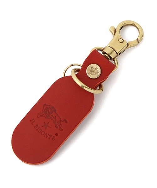 IL BISONTE（イルビゾンテ）の「IL BISONTE / ORIGINAL LEATHER / KEY HOLDER（キーホルダー・レディース・ナチュラル/ダークブラウン/ライトブラウン/レッド/ブラック/ホワイト/ネイビー/グリーン/オリーブ/レンガ/オレンジ/グレー・FREE）」の10枚目の写真