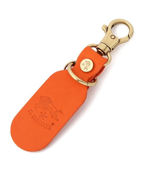 IL BISONTE（イルビゾンテ）の「IL BISONTE / ORIGINAL LEATHER / KEY HOLDER（キーホルダー・レディース・ナチュラル/ダークブラウン/ライトブラウン/レッド/ブラック/ホワイト/ネイビー/グリーン/オリーブ/レンガ/オレンジ/グレー・FREE）」の12枚目の写真