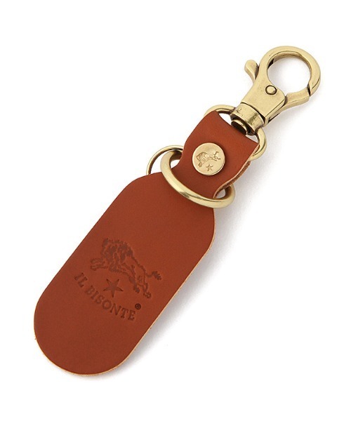 IL BISONTE（イルビゾンテ）の「IL BISONTE / ORIGINAL LEATHER / KEY HOLDER（キーホルダー・レディース・ナチュラル/ダークブラウン/ライトブラウン/レッド/ブラック/ホワイト/ネイビー/グリーン/オリーブ/レンガ/オレンジ/グレー・FREE）」の11枚目の写真