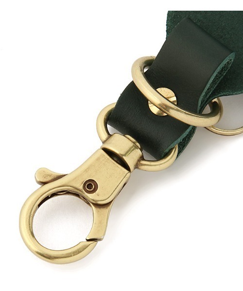 IL BISONTE（イルビゾンテ）の「IL BISONTE / ORIGINAL LEATHER / KEY HOLDER（キーホルダー・レディース・ナチュラル/ダークブラウン/ライトブラウン/レッド/ブラック/ホワイト/ネイビー/グリーン/オリーブ/レンガ/オレンジ/グレー・FREE）」の16枚目の写真