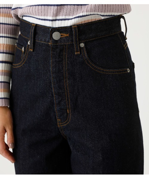 ワイズ Y's 8oz ブリーチ ハイウエスト デニムパンツ 2 Y's ワイズ 24SS 8oz DENIM BLEACHED HIGH WAIST PLEATED PANTS