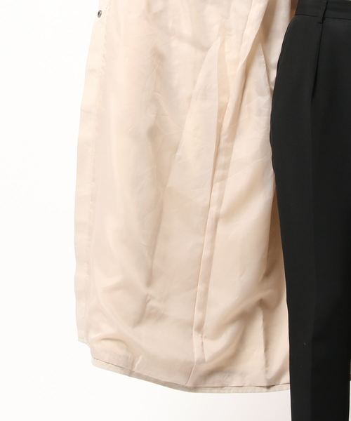 reca（レカ）の「フードトレンチコート（トレンチコート・レディース・カーキ/ベージュ系その他/ベージュ・L/M）」の5枚目の写真