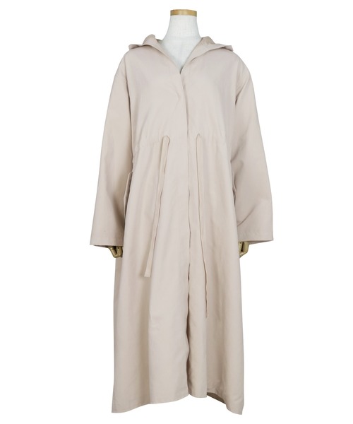 reca（レカ）の「フードトレンチコート（トレンチコート・レディース・カーキ/ベージュ系その他/ベージュ・L/M）」の14枚目の写真