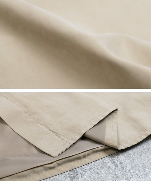 reca（レカ）の「フードトレンチコート（トレンチコート・レディース・カーキ/ベージュ系その他/ベージュ・L/M）」の10枚目の写真