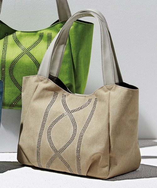 タックデザインビジューライントート トートバッグ Ranan ラナン のファッション通販 Zozotown