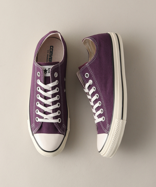 CONVERSE（コンバース）の「【CONVERSE】 ALL STAR US COLORS OX（スニーカー・メンズ・ホワイト/ブラック/パープル・26cm/26.5cm/27cm/27.5cm/28cm）」の3枚目の写真