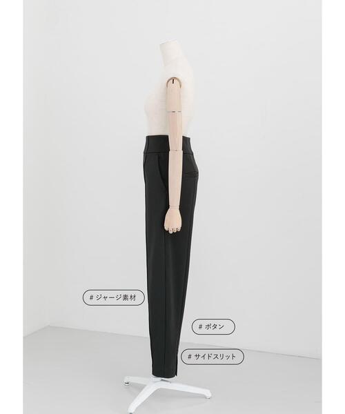 LAATO（ラート）の「JERSEY PANTS（スラックス・レディース・ブラック/オフホワイト・38/36）」の6枚目の写真